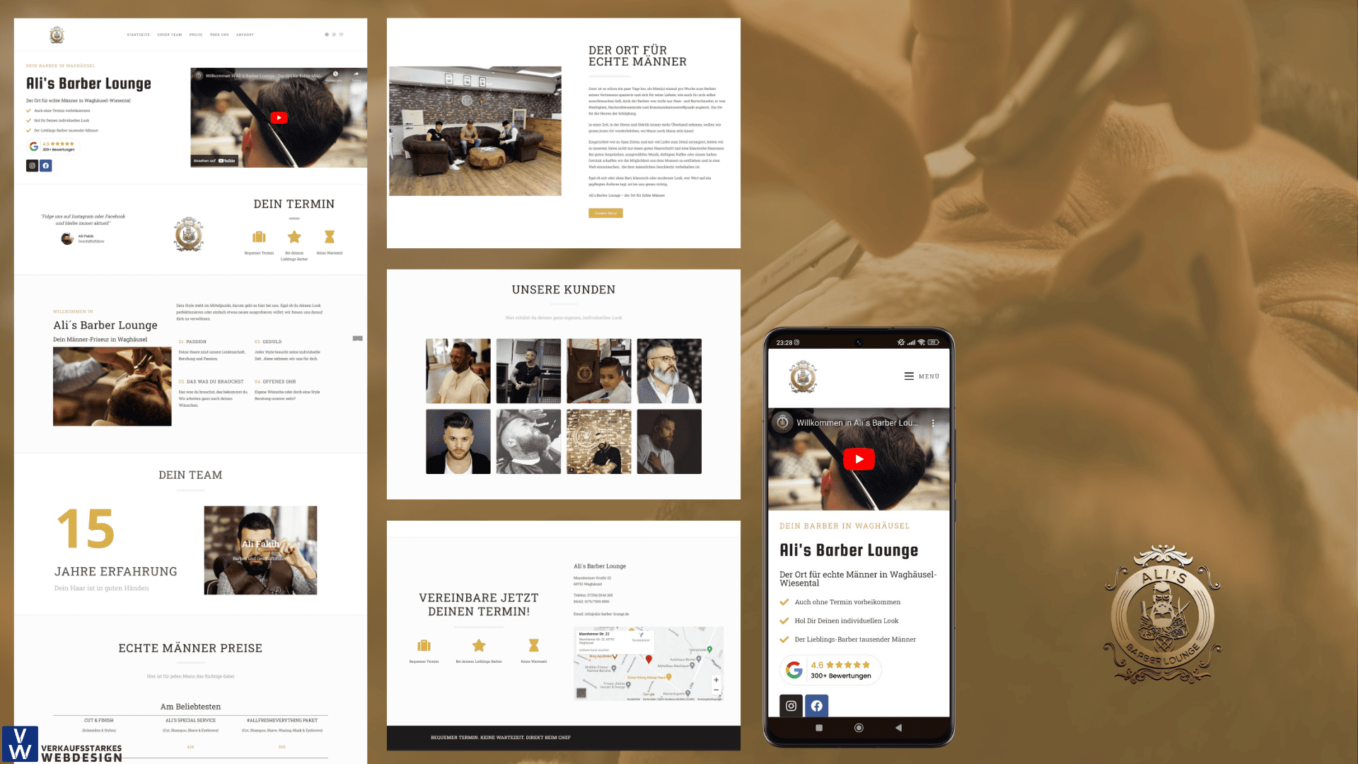 Projekt: Alis Barber Lounge