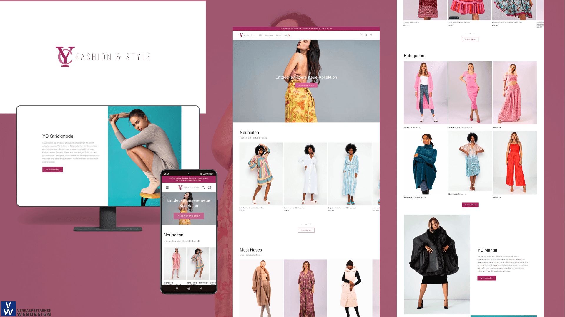 Projekt: YC Fashion & Style