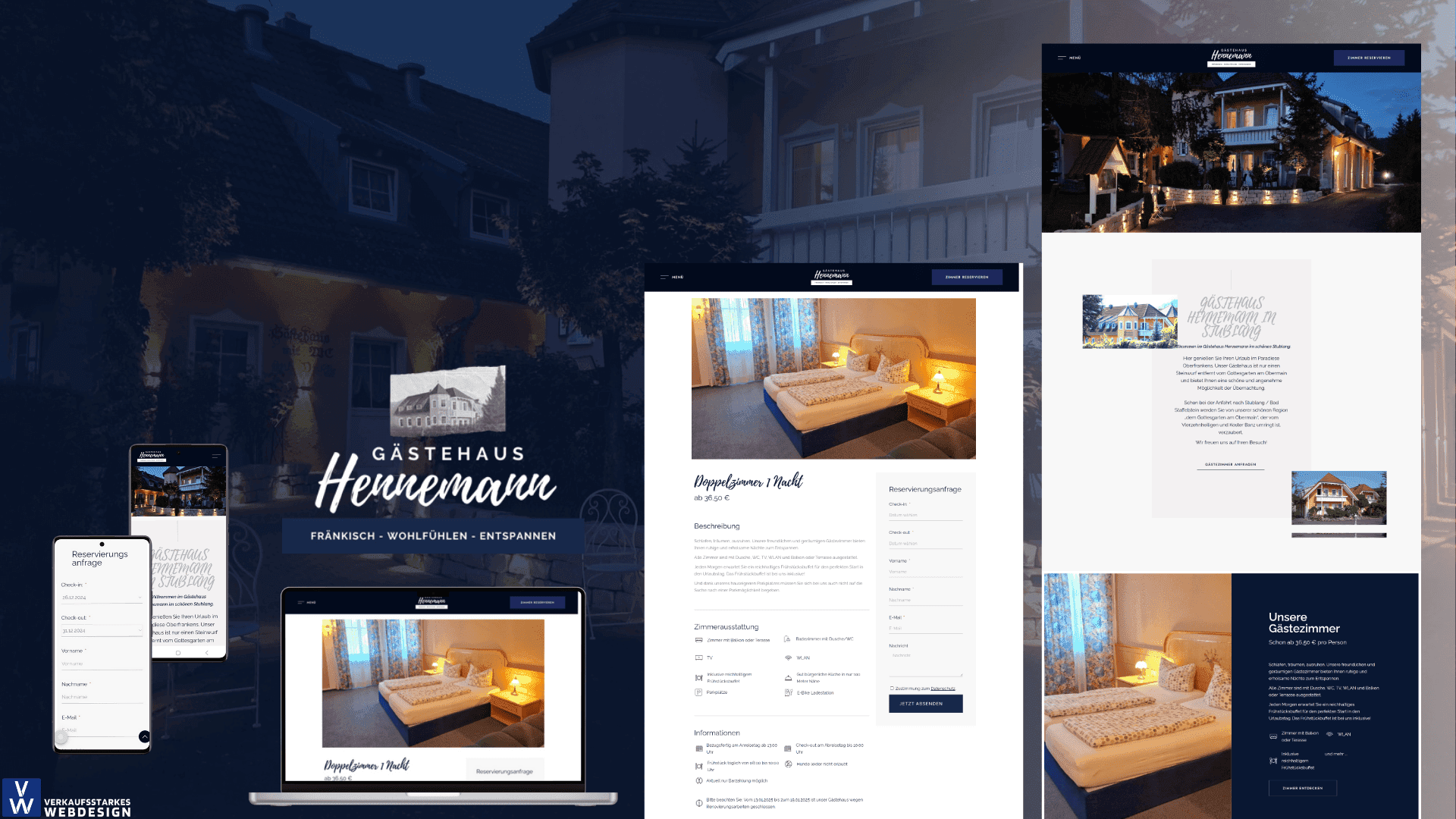 Projekt: Gästehaus & Gasthof Hennemann